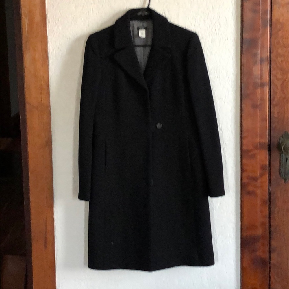Hardly worn j crew dress coat